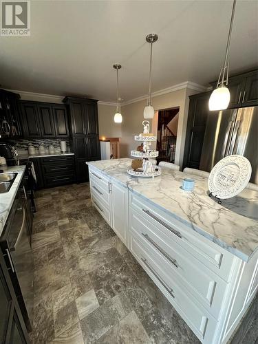 24 Stakes Pond Road, La Scie, NL - Indoor Photo Showing Kitchen With Double Sink