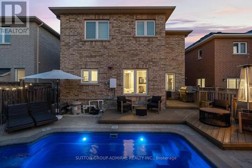 341 Lauderdale Drive, Vaughan, ON - Outdoor With In Ground Pool With Deck Patio Veranda With Exterior