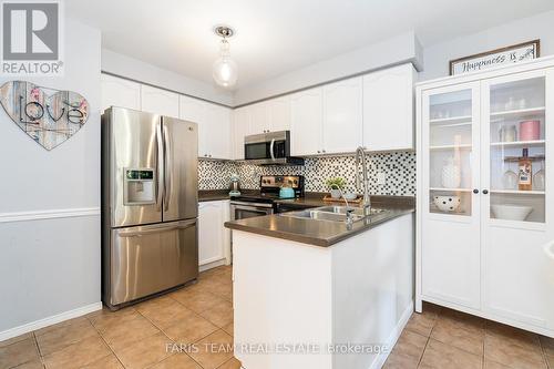 114 Athabaska Road, Barrie, ON - Indoor Photo Showing Kitchen With Double Sink