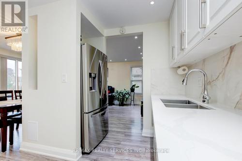 25 Finchley Crescent, Brampton, ON - Indoor Photo Showing Kitchen With Double Sink