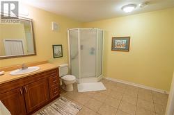 Large 3-piece basement bathroom - 