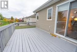 Patio doors leading off to the back deck. - 