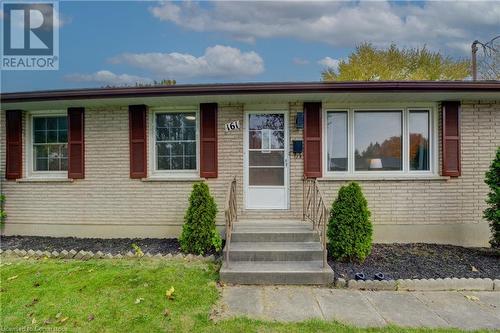 161 East Park Drive, Woodstock, ON - Outdoor With Facade