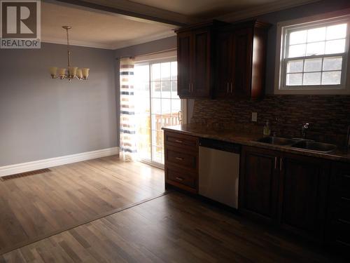 10 Center Street, Baie Verte, NL - Indoor Photo Showing Kitchen With Double Sink