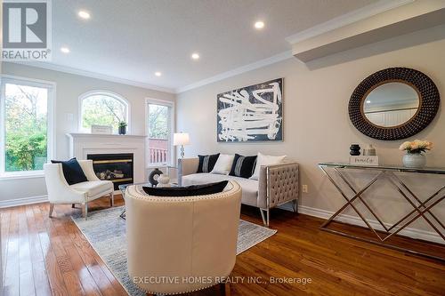 3938 Lacman Trail, Mississauga, ON - Indoor Photo Showing Other Room With Fireplace