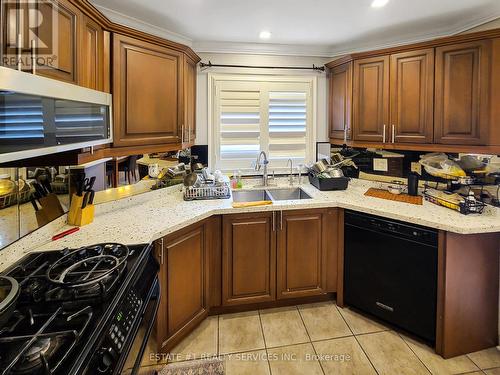 48 Sandy Beach Road, Brampton, ON - Indoor Photo Showing Kitchen With Double Sink