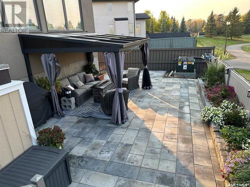 2670 Sandringham Crescent, Regina, SK - Outdoor With Deck Patio Veranda With Exterior