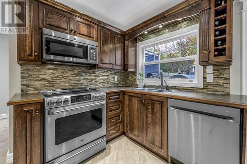 38 Powers Court, St. John'S, NL - Indoor Photo Showing Kitchen With Double Sink