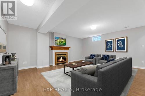 332 Sandringham Drive, Clarington (Courtice), ON - Indoor With Fireplace