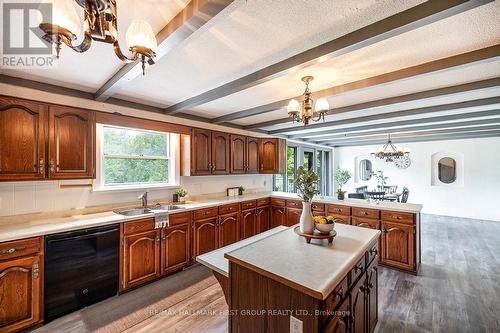 3310 County Road 121, Galway-Cavendish And Harvey, ON - Indoor Photo Showing Kitchen With Double Sink