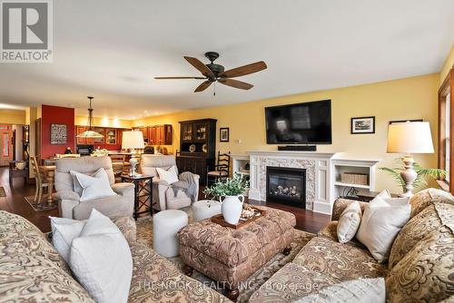 5416 Old Scugog Road, Clarington, ON - Indoor Photo Showing Living Room With Fireplace