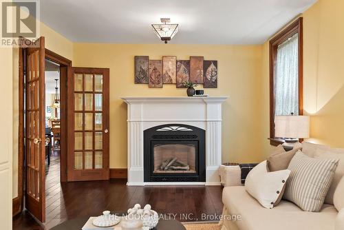 5416 Old Scugog Road, Clarington, ON - Indoor Photo Showing Living Room With Fireplace