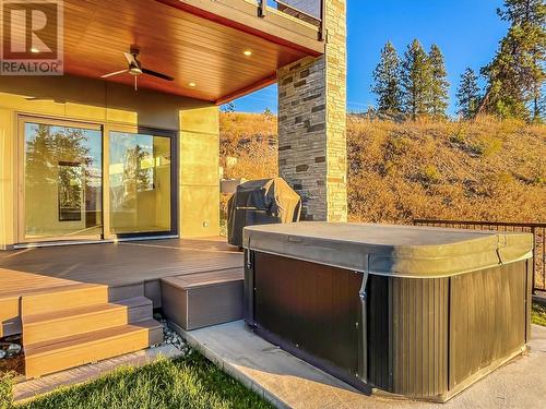 130 Flagstone Rise, Naramata, BC - Outdoor With Deck Patio Veranda With Exterior