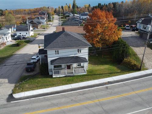 Aerial photo - 549  - 551 Rue St-Laurent, Saint-Siméon, QC - Outdoor With View