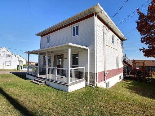 Frontage - 549  - 551 Rue St-Laurent, Saint-Siméon, QC - Outdoor With Deck Patio Veranda