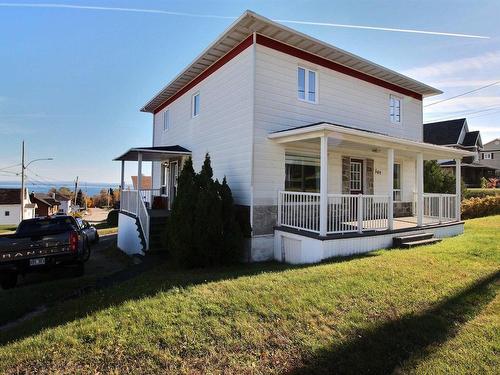 Frontage - 549  - 551 Rue St-Laurent, Saint-Siméon, QC - Outdoor With Deck Patio Veranda