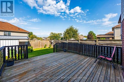 Back Sundeck - 26 Peach Tree Boulevard, St. Thomas, ON - Outdoor With Deck Patio Veranda