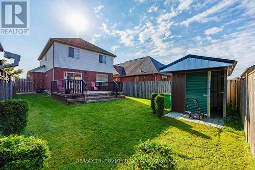 Backyard - 26 Peach Tree Boulevard, St. Thomas, ON - Outdoor With Deck Patio Veranda With Exterior