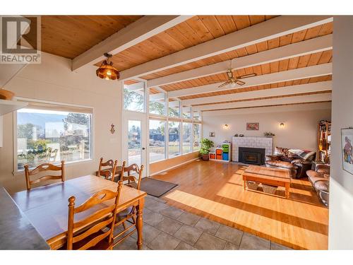 303 Hyslop Drive, Penticton, BC - Indoor With Fireplace