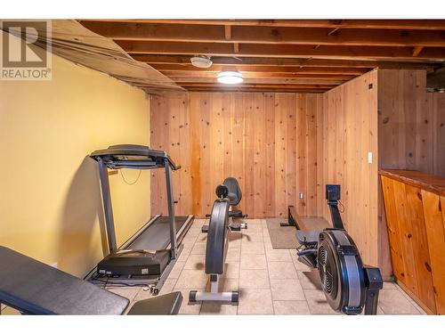 303 Hyslop Drive, Penticton, BC - Indoor Photo Showing Gym Room