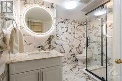 Basement Bathroom Newly Renovated - 