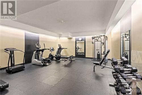 2759 Carousel Crescent Unit#912, Ottawa, ON - Indoor Photo Showing Gym Room