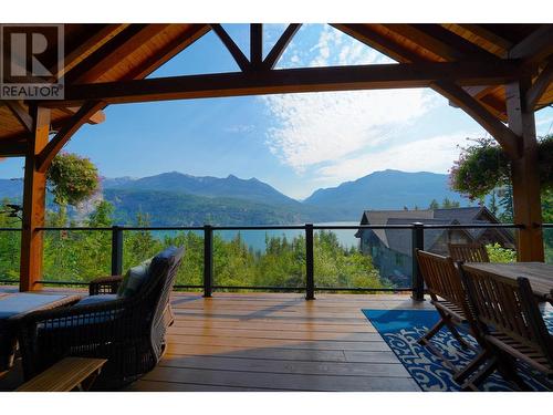 26 Birch Bend Grove, Kaslo, BC - Outdoor With Deck Patio Veranda With View With Exterior