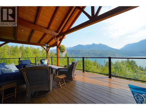 26 Birch Bend Grove, Kaslo, BC - Outdoor With Body Of Water With Deck Patio Veranda With View With Exterior