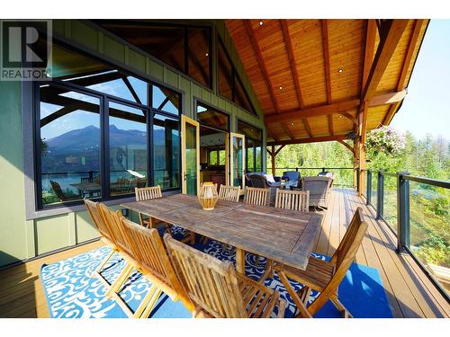 26 Birch Bend Grove, Kaslo, BC - Outdoor With Deck Patio Veranda With Exterior