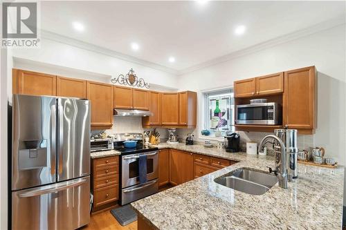 62 Denton Way, Ottawa, ON - Indoor Photo Showing Kitchen With Stainless Steel Kitchen With Double Sink