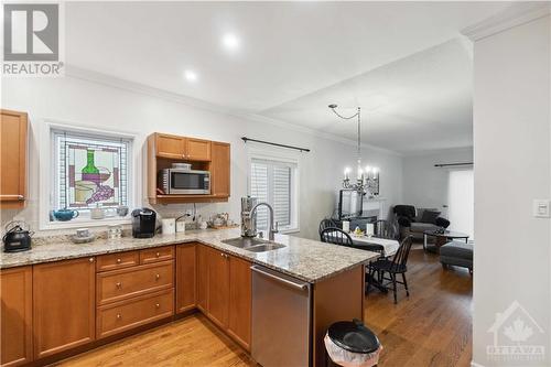 62 Denton Way, Ottawa, ON - Indoor Photo Showing Kitchen With Double Sink