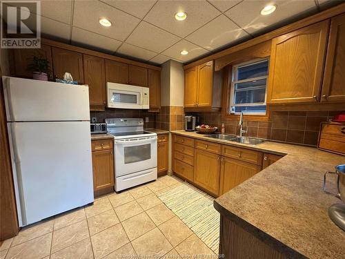 1171 Bruce, Windsor, ON - Indoor Photo Showing Kitchen With Double Sink