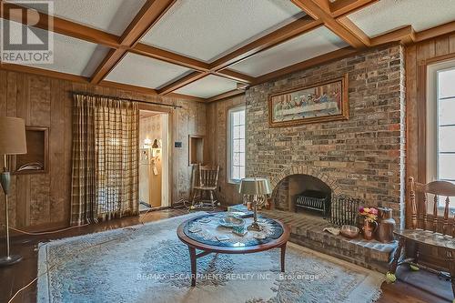 251 Glen Afton Drive, Burlington, ON - Indoor Photo Showing Other Room With Fireplace