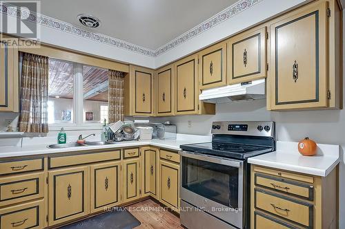 251 Glen Afton Drive, Burlington, ON - Indoor Photo Showing Kitchen With Double Sink