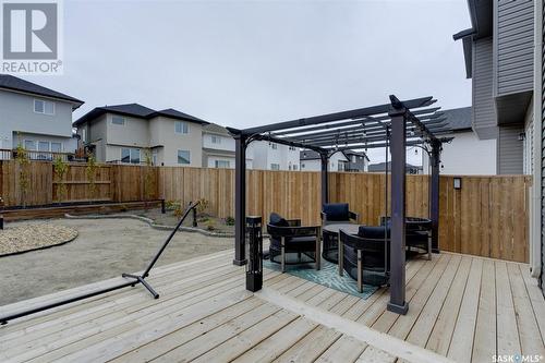 328 Barrett Street, Saskatoon, SK - Outdoor With Deck Patio Veranda With Exterior