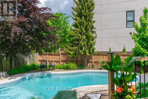 3219 New Street, Burlington, ON - Outdoor With In Ground Pool With Backyard