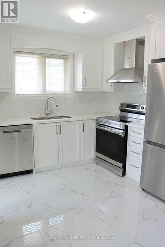 56 Sanford Crescent, Brampton, ON - Indoor Photo Showing Kitchen With Stainless Steel Kitchen