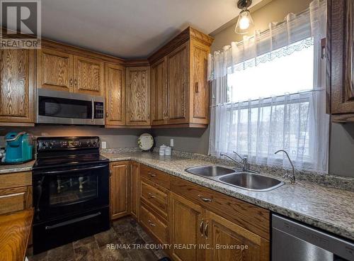 1243 Norfolk County Rd 28, Norfolk (Frogmore), ON - Indoor Photo Showing Kitchen With Double Sink