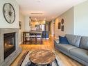 407-38 Front St, Nanaimo, BC  - Indoor Photo Showing Living Room With Fireplace 