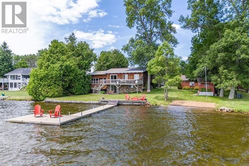 137 Scheuneman Road, Golden Lake, ON - Outdoor With Body Of Water With Deck Patio Veranda