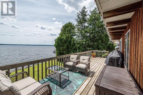 137 Scheuneman Road, Golden Lake, ON - Outdoor With Body Of Water With Deck Patio Veranda With Exterior