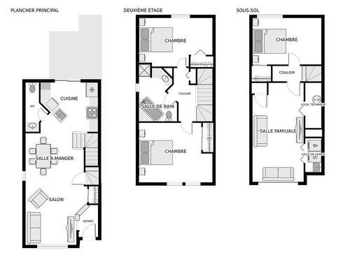 Plan (croquis) - 465 Boul. Bellerose E., Laval (Auteuil), QC 