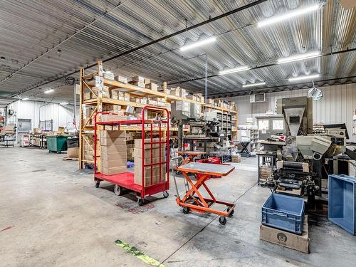 Warehouse - 4675 Rue Roberge, Lac-Mégantic, QC - Indoor Photo Showing Garage