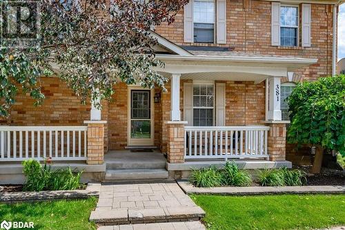 381 Baverstock Crescent, Milton, ON - Outdoor With Deck Patio Veranda With Facade