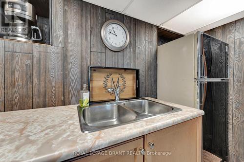 9 Northville Drive, Brant, ON - Indoor Photo Showing Kitchen With Double Sink