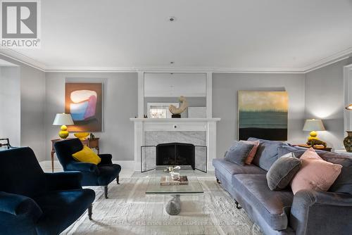 42 Old Bridle Path, Toronto, ON - Indoor Photo Showing Living Room With Fireplace