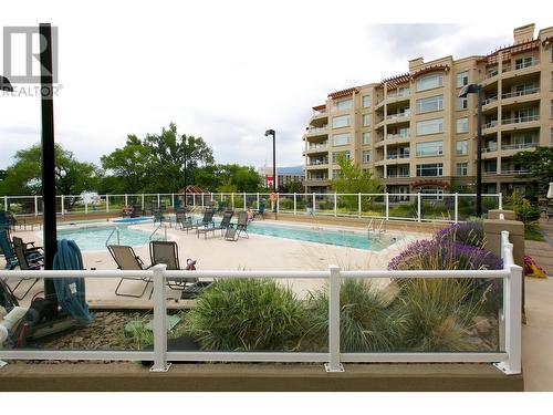 75 Martin Street Unit# 1205, Penticton, BC - Outdoor With In Ground Pool With Balcony