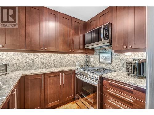 75 Martin Street Unit# 1205, Penticton, BC - Indoor Photo Showing Kitchen With Upgraded Kitchen