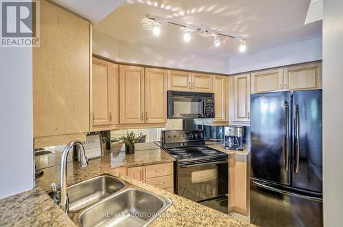 204 - 40 Old Mill Road, Oakville, ON - Indoor Photo Showing Kitchen With Double Sink