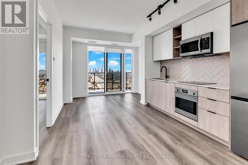 2305 - 36 Zorra Street, Toronto, ON - Indoor Photo Showing Kitchen